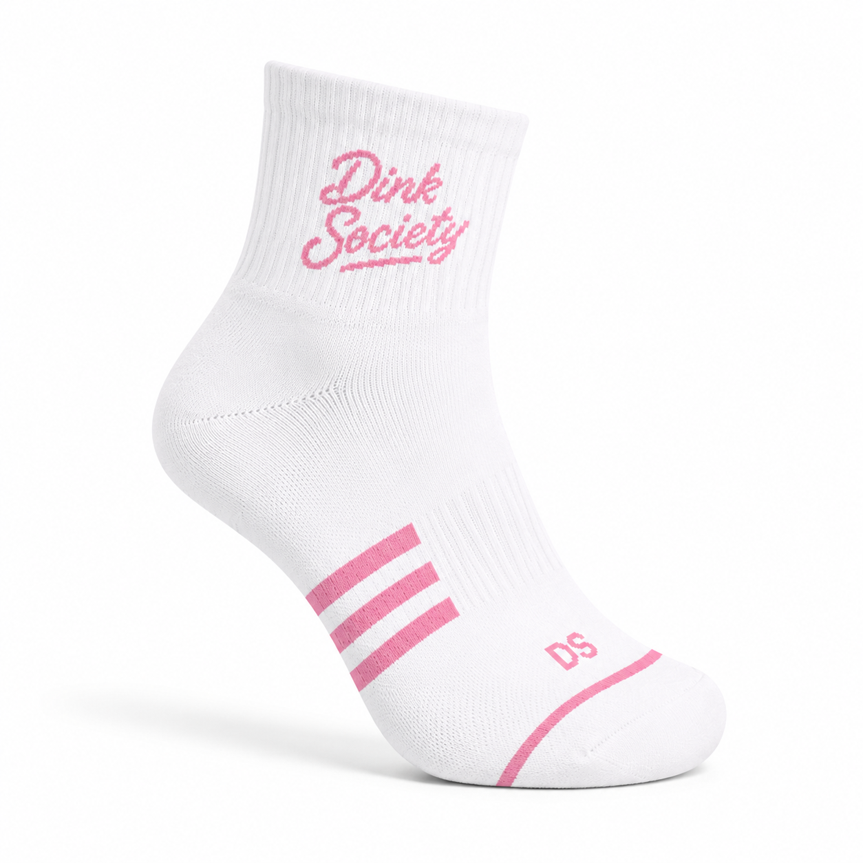 Bas Femme Dink Society - Blanc/Rose