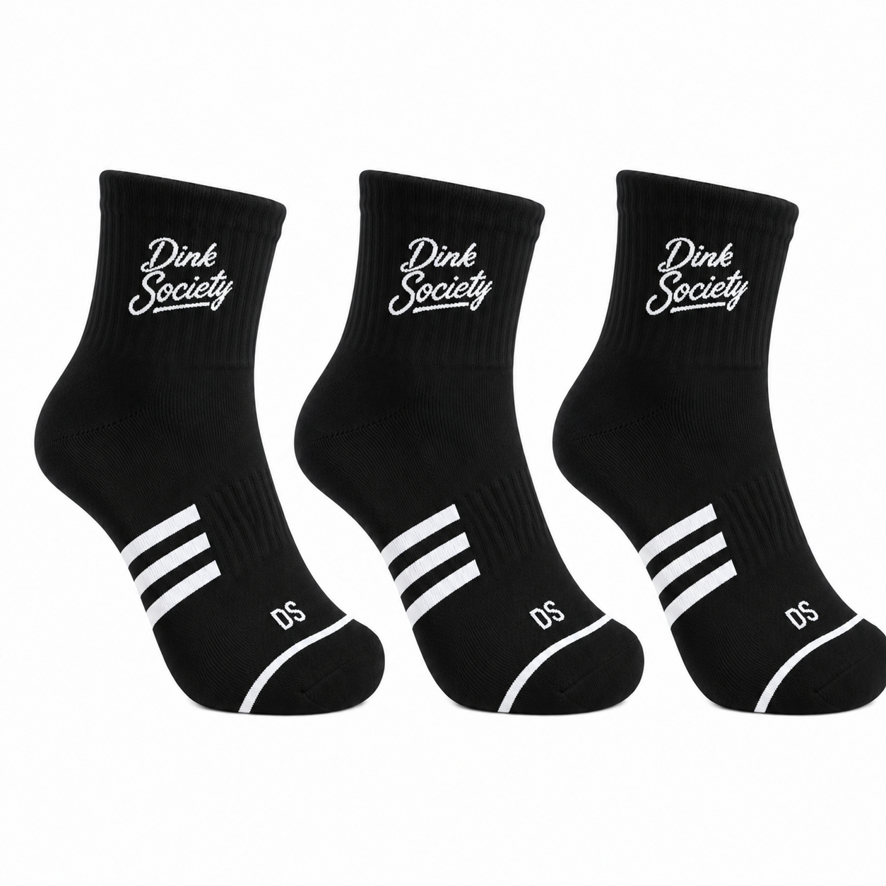 Pack Éclipse (3 paires) Homme Dink Society - Noir